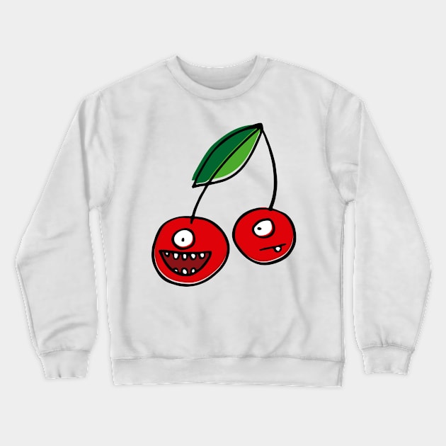 Cherry Bros Crewneck Sweatshirt by CherryDoodles